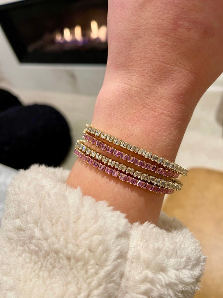 Pink Sapphire Baguette Picket Bangle
Baguette Pink Sapphire Picket Bangle
Pink Sapphire Picket Bangle
14K Gold Pink Sapphire Baguette Picket Bangle
Luxury Pink Sapphire Picket Bangle
Pink sapphire bangle
Baguette pink sapphire bangle
Gold pink sapphire bangle
Luxury pink sapphire bangle
Designer sapphire bracelet
Fine jewelry bangle
Elegant picket bangle
14K gold sapphire bangle
Modern pink sapphire bangle
Chic sapphire bracelet