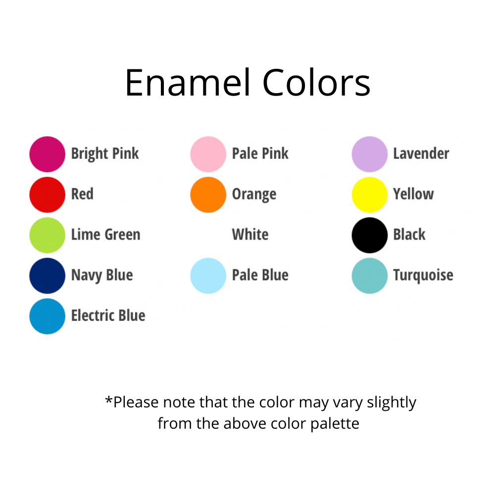 ENAMEL COLOR CHART