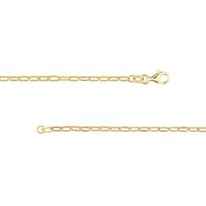 FLUTED GOLD HEART NECKLACE