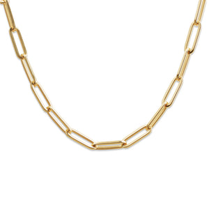 CHUNKY LUXE PAPERCLIP CHAIN
