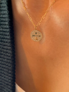 14K GOLD DIAMOND ARROW TALISMAN 
Medium Karma Diamond Talisman Charm
Karma Diamond Talisman Pendant
Medium Diamond Karma Charm
Diamond Karma Protection Charm
Karma Talisman with Diamonds
Diamond charm
Karma pendant
Protection charm
Fine jewelry
Designer talisman
Luxury pendant
Statement charm
Custom karma jewelry
Amulet