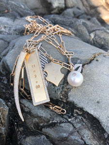 White Pearl with Bezel Set Diamond
Bezel Set Diamond with White Pearl Pendant
White Pearl Diamond Necklace
White Pearl Charm with Bezel Set Diamond
Bezel Set White Pearl with Diamond
White pearl charm
Diamond pendant
Bezel set diamond
Fine jewelry
Designer necklace
Luxury jewelry
Statement pendant
Custom charm
Pearl pendant