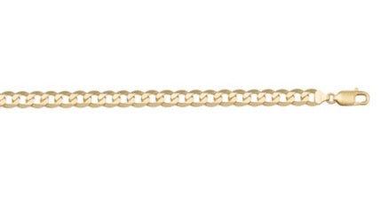 3.7 MM 14K SOLID GOLD OPEN LINK CHAIN
