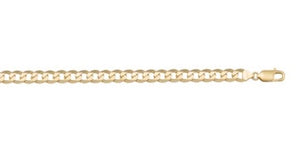 3.7 MM 14K SOLID GOLD OPEN LINK CHAIN