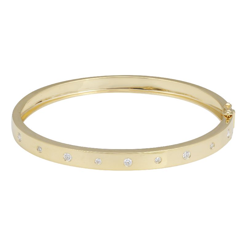 14K Gold Classic Bangle