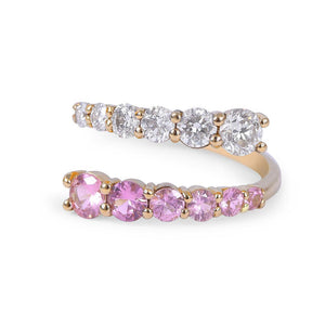 Graduated Diamond and Pink Sapphire Open Wrap Ring
Diamond and Pink Sapphire Wrap Ring
Open Wrap Ring with Graduated Diamonds and Pink Sapphires
Pink Sapphire and Diamond Open Wrap Ring
Elegant Graduated Diamond and Pink Sapphire Ring
Diamond ring
Pink sapphire ring
Wrap ring
Fine jewelry
Designer diamond ring
Luxury jewelry
Women’s rings
Statement ring
Fashion ring
Gemstone jewelry