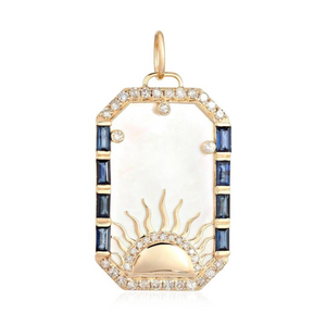 Mother of Pearl with Sapphire and Diamond Sun Medallion
Sapphire and Diamond Sun Medallion with Mother of Pearl
Diamond and Sapphire Sun Pendant with Mother of Pearl
Luxury Mother of Pearl and Sapphire Diamond Sun Medallion
Sun Medallion with Mother of Pearl, Sapphire, and Diamonds
Sun medallion
Mother of Pearl pendant
Sapphire pendant
Diamond charm
Fine jewelry
Designer necklace
Luxury pendant
Statement jewelry
Custom medallion
