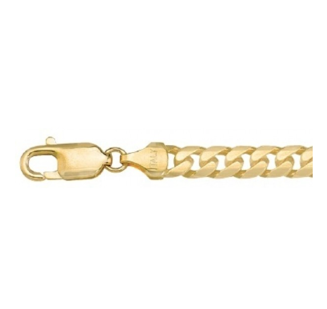 14k solid cuban link chain deals