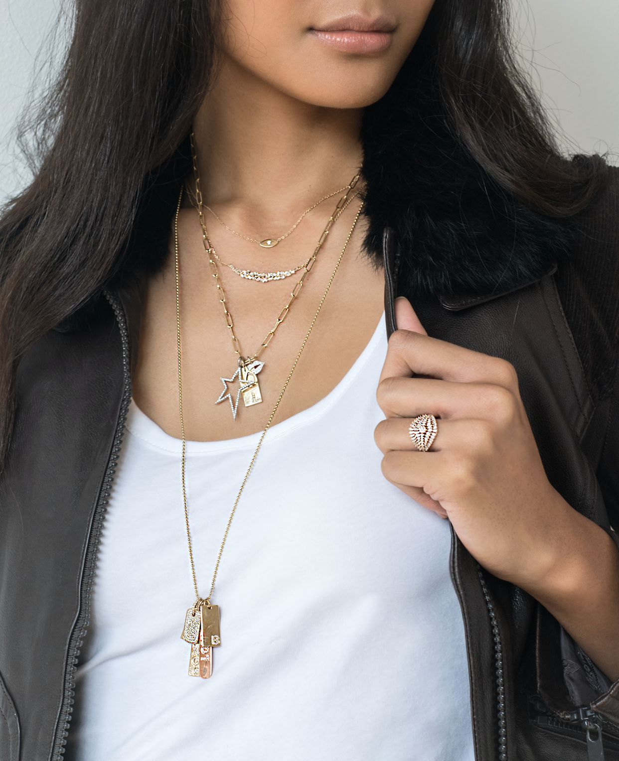Bowie Star Diamond Pendant