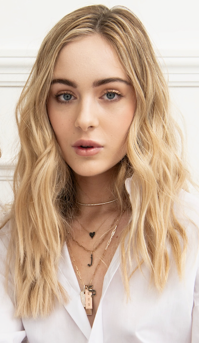 BUY NOW - REVERSIBLE WHITE DIAMOND AND BLUE SAPPHIRE HEART NECKLACE