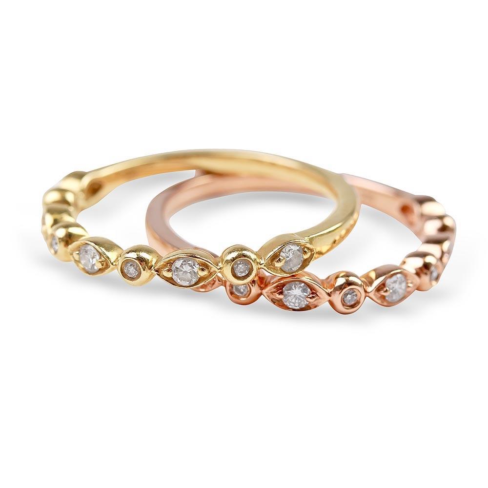 DIAMOND STACKING RINGS
