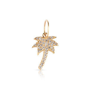 MINI DIAMOND PALM TREE CHARM