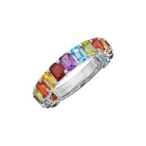 SMALL WHITE GOLD RAINBOW EMERALD CUT 3/4 BAND
Rainbow Emerald Cut 3/4 Band
Emerald Cut Rainbow Band
Rainbow Emerald Cut Band
3/4 Rainbow Emerald Cut Ring
Designer Rainbow Emerald Cut Band
Emerald cut band
Rainbow band
3/4 band
Fine jewelry
Designer ring
Luxury jewelry
Women’s rings
Fashion ring
Colored gemstone jewelry
Statement ring