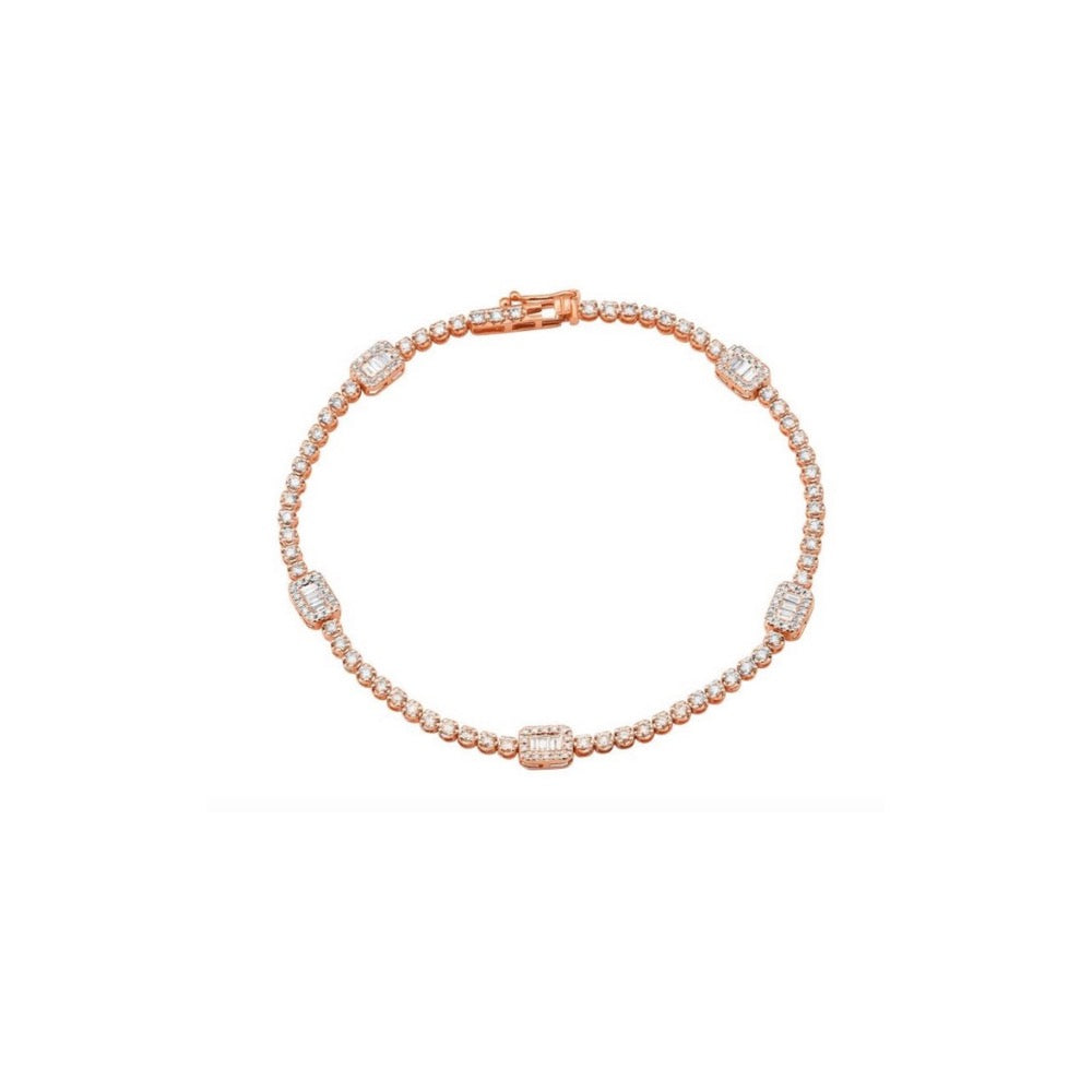 MARCHESA BAGUETTE TENNIS BRACELET