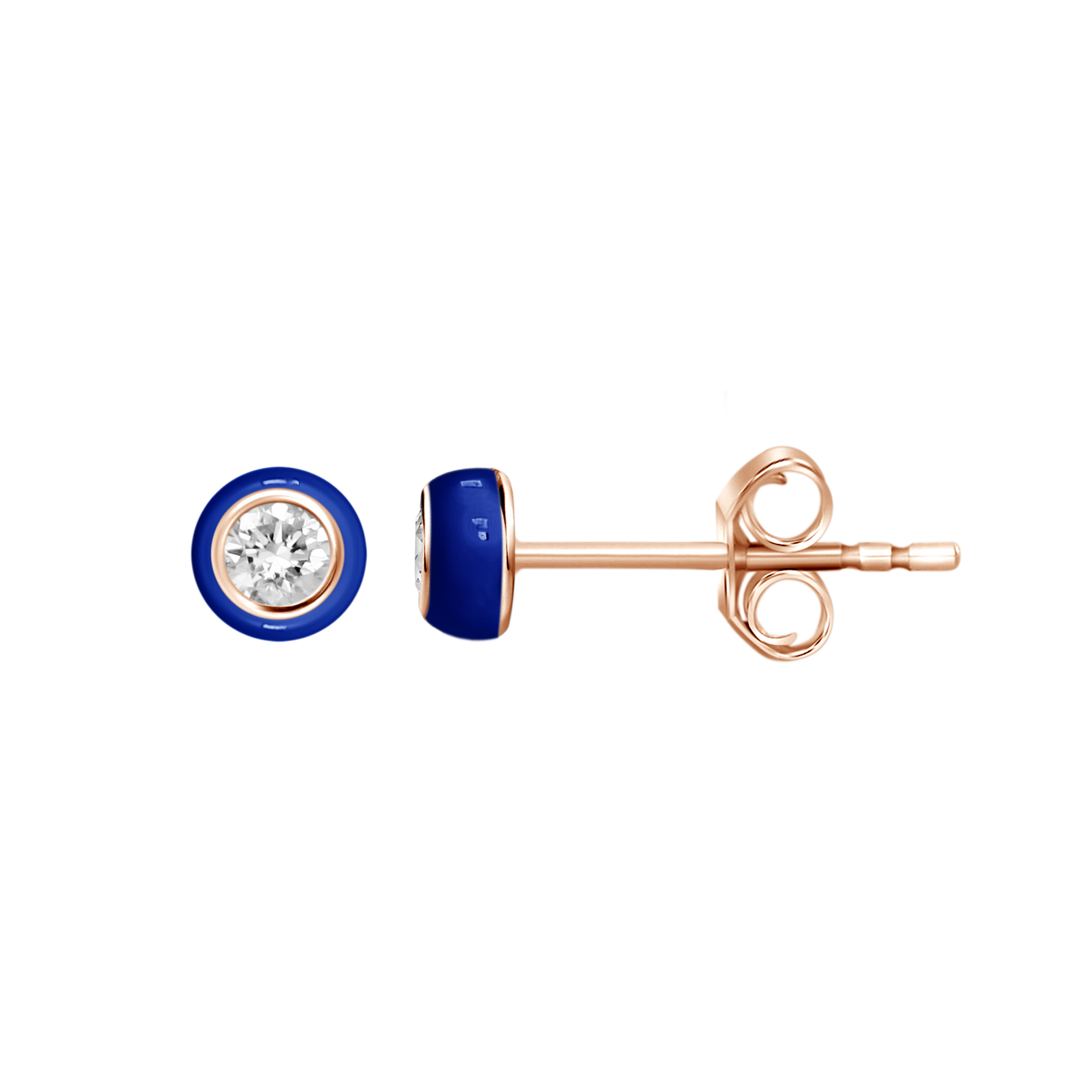 DIAMOND ENAMEL STUDS