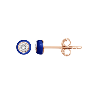 DIAMOND ENAMEL STUDS