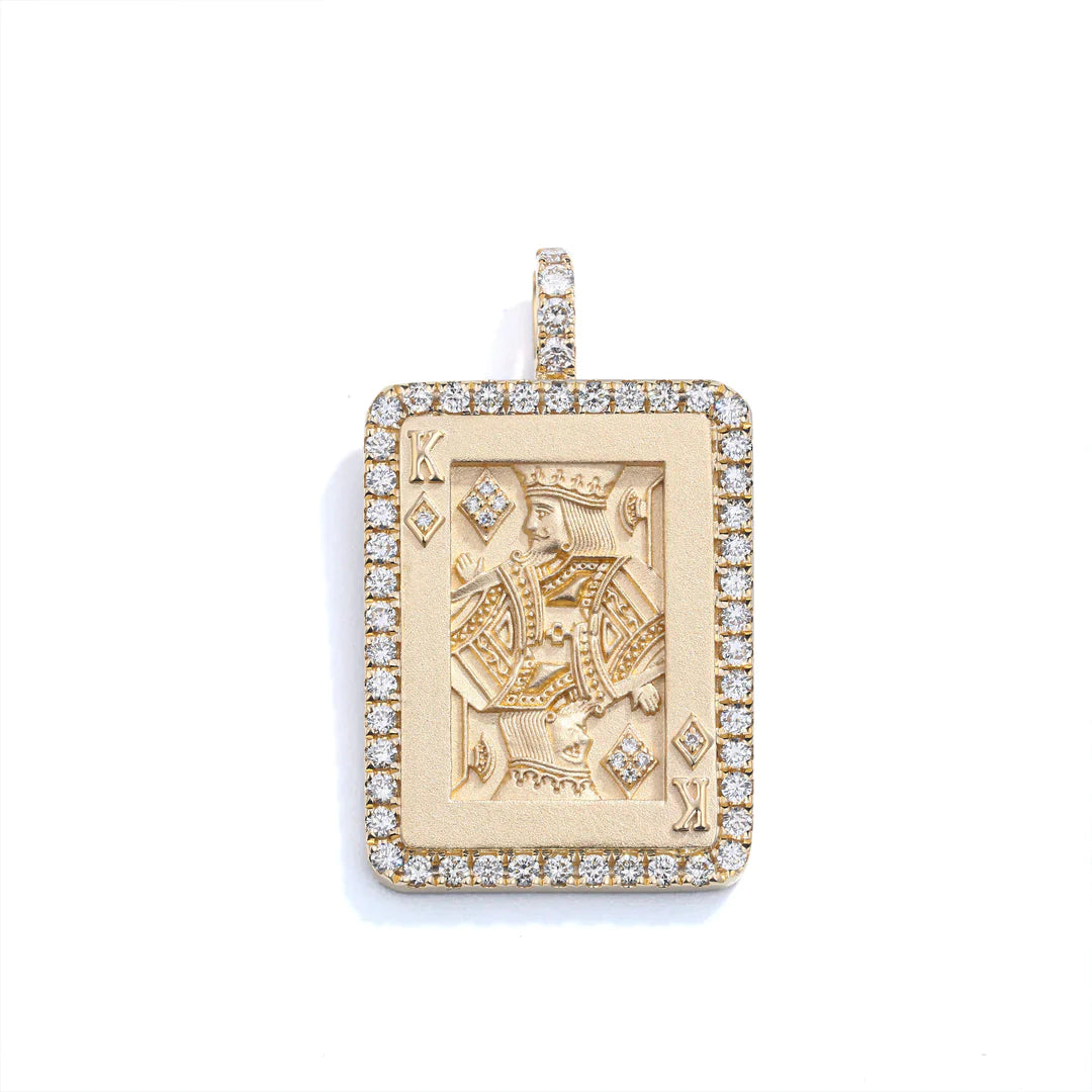 DIAMOND KING OF DIAMONDS CHARMDIAMOND KING OF DIAMONDS CHARM