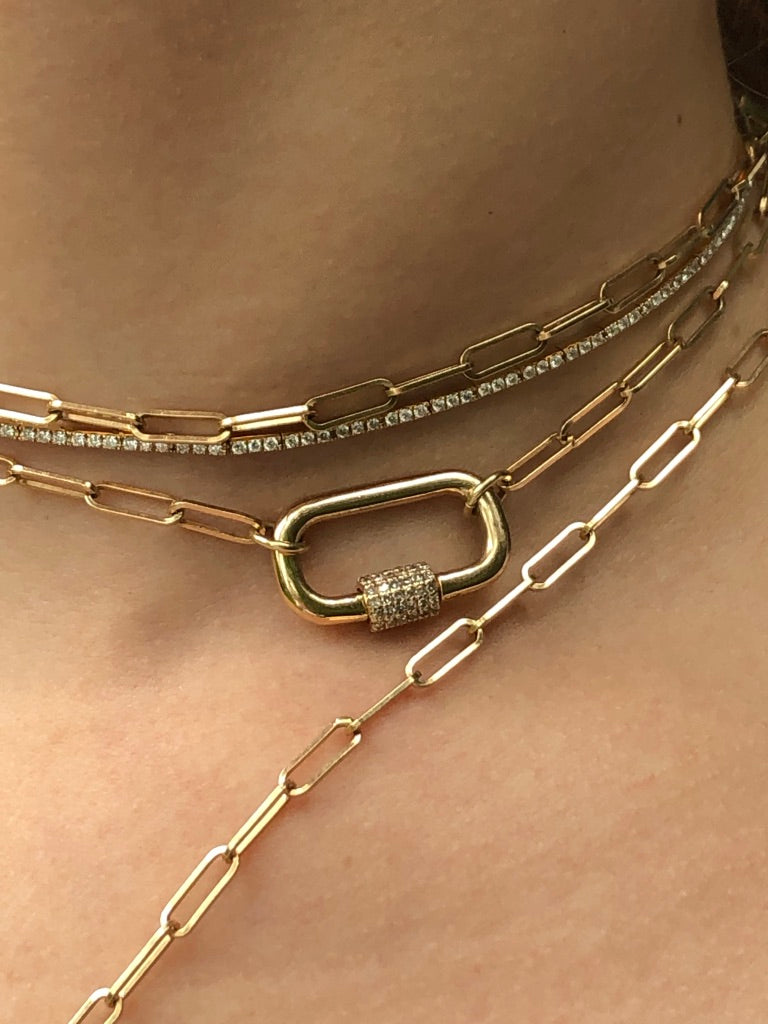 PAPERCLIP CHAIN WITH LOOPS
