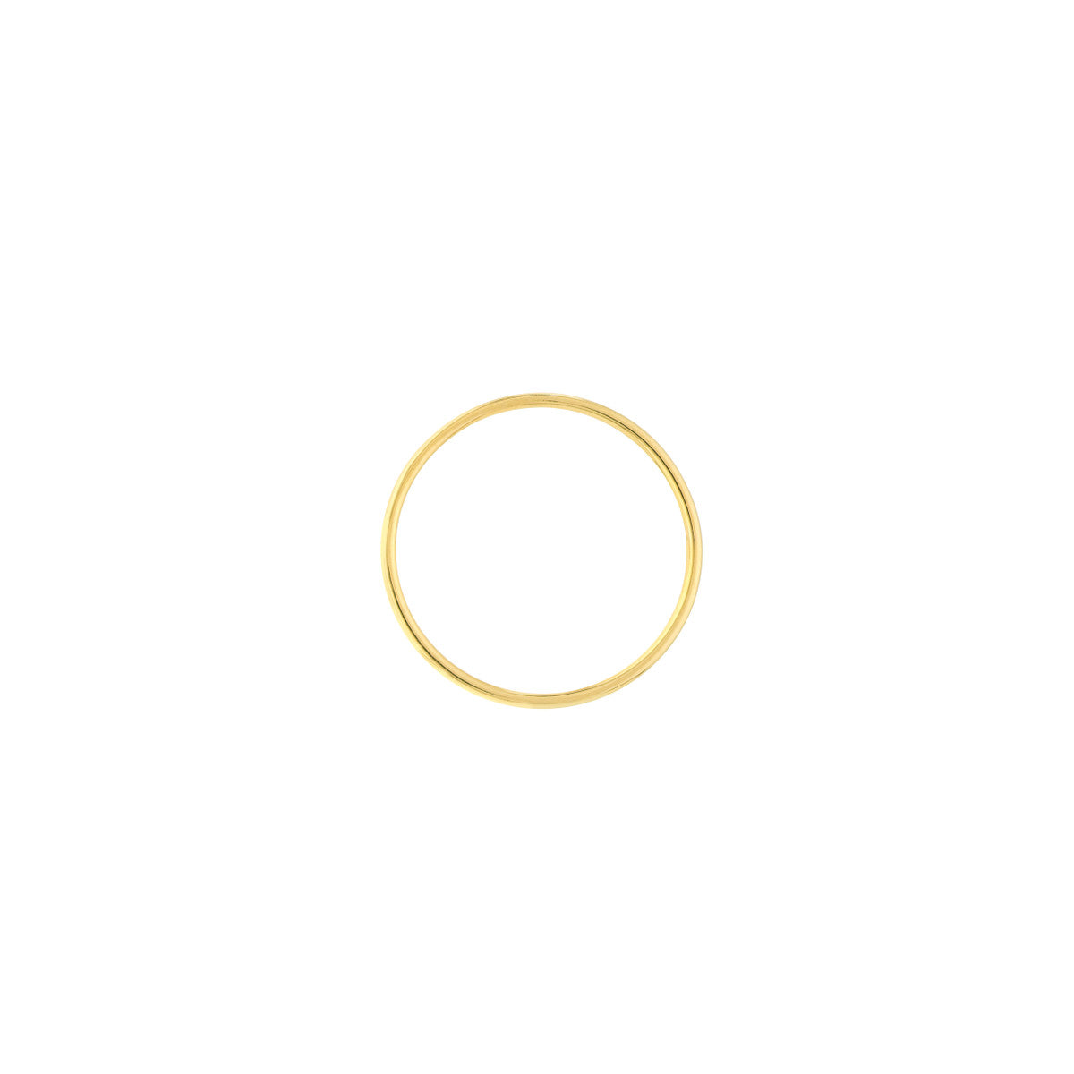 14K GOLD SIMPLE STACKING RING