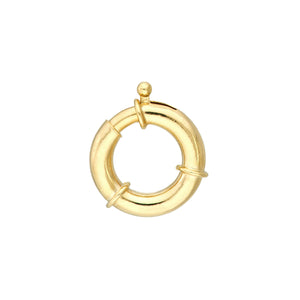 14K GOLD SRING RING CONNECTOR